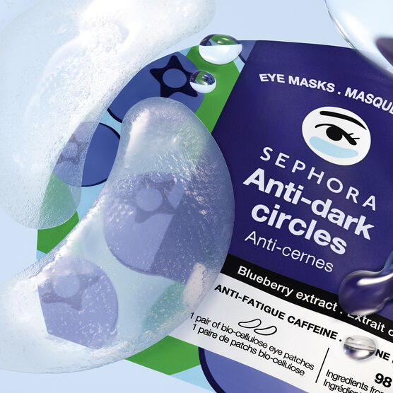 COLORFUL EYE MASK MASQ YEUX-24 MYRTILLE